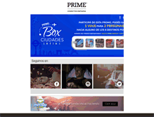 Tablet Screenshot of prime.com.ar