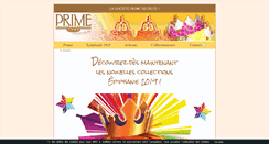 Desktop Screenshot of prime.fr