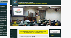 Desktop Screenshot of prime.edu.pk