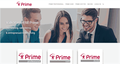 Desktop Screenshot of prime.se