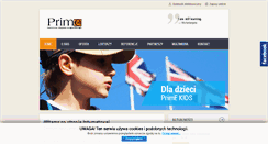 Desktop Screenshot of prime.com.pl